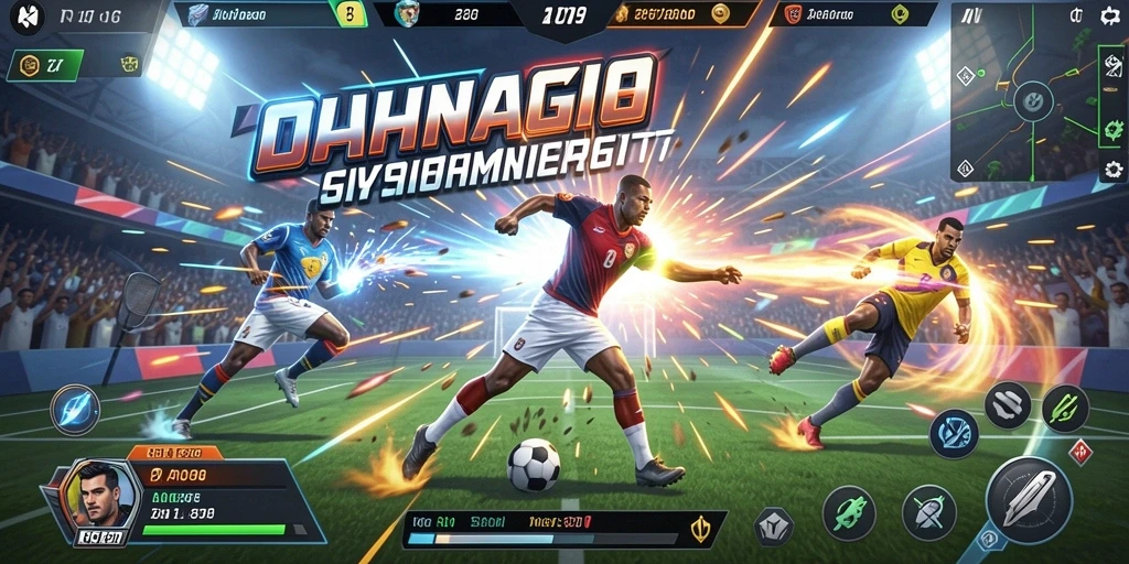 Ilustrasi level baru yang menantang dan penuh warna.